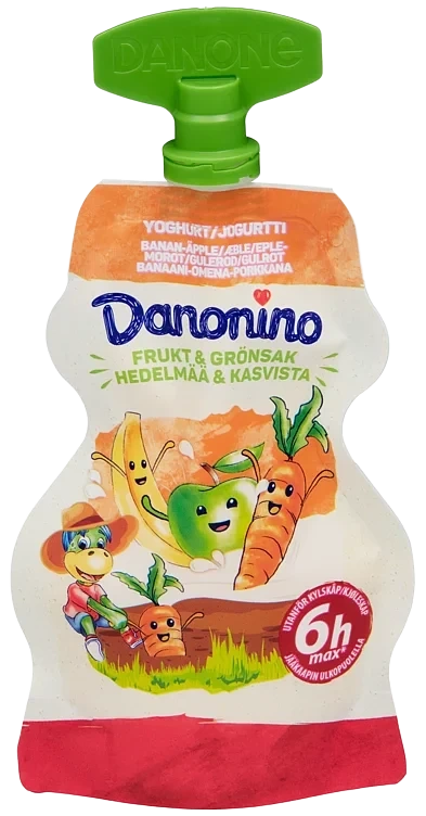 Danonino Yoghurt Banan&Eple&Gulrot 70g