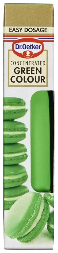 Grønn geléfarge Konsentrert, 15 g