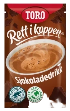 Rett i koppen sjokoladedrikk pose 32g