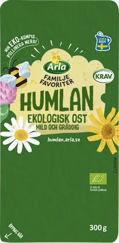 Familjefavoriter Humlan eko skiv ost 33%