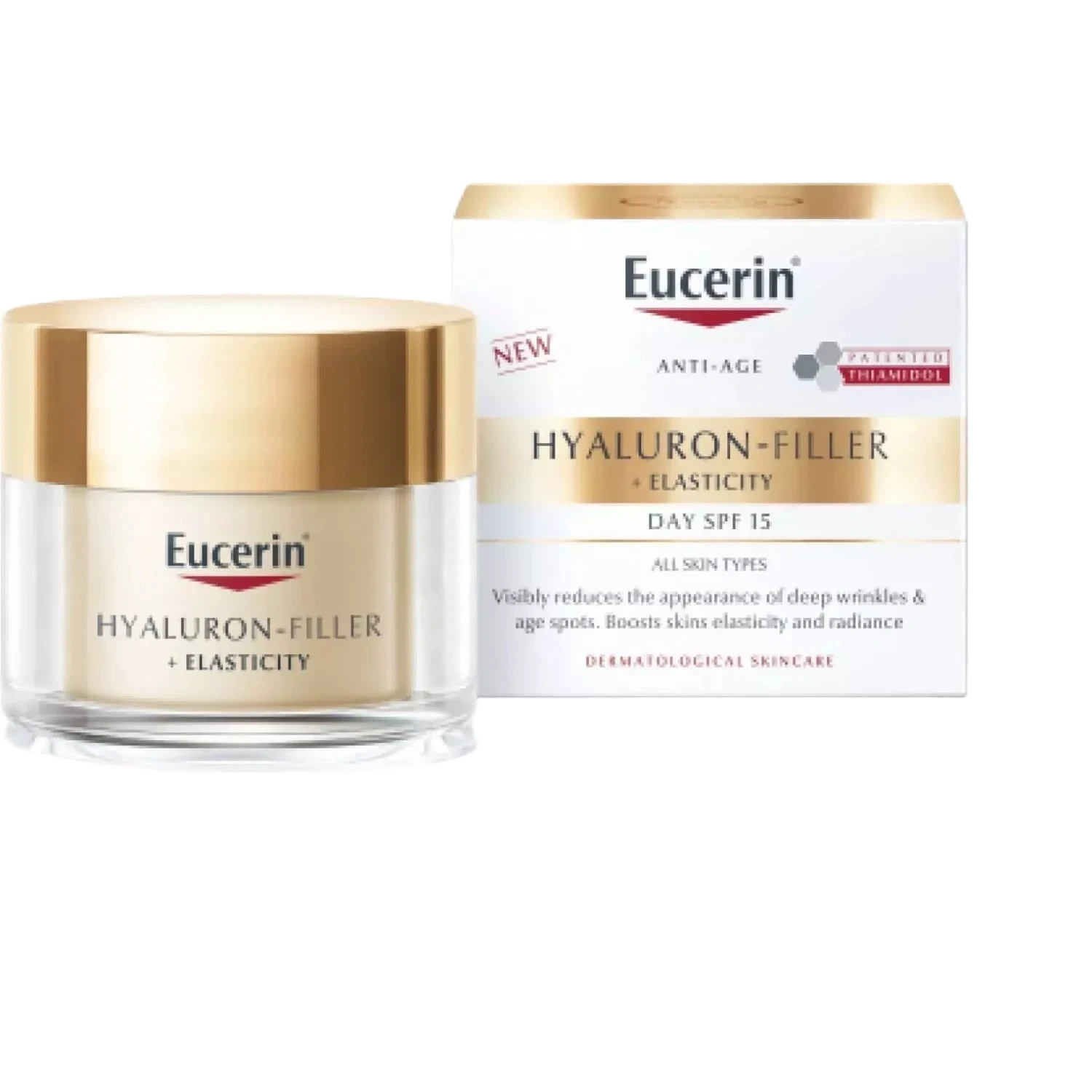 Eucerin Hyaluron Filler + Elasticity Day Cream SPF15 50 ml