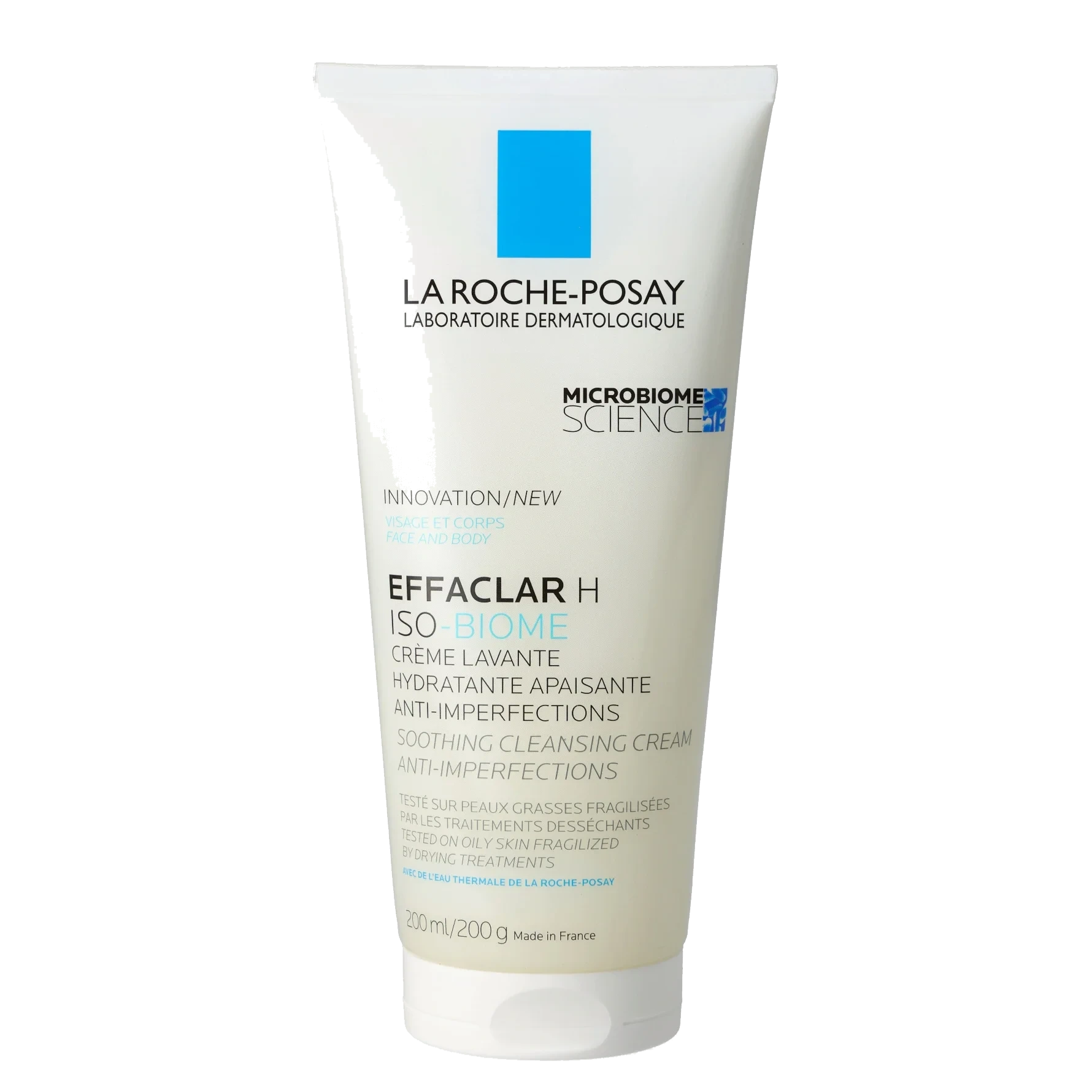 La Roche-Posay Effaclar H Iso-Biome rensekrem 200 ml
