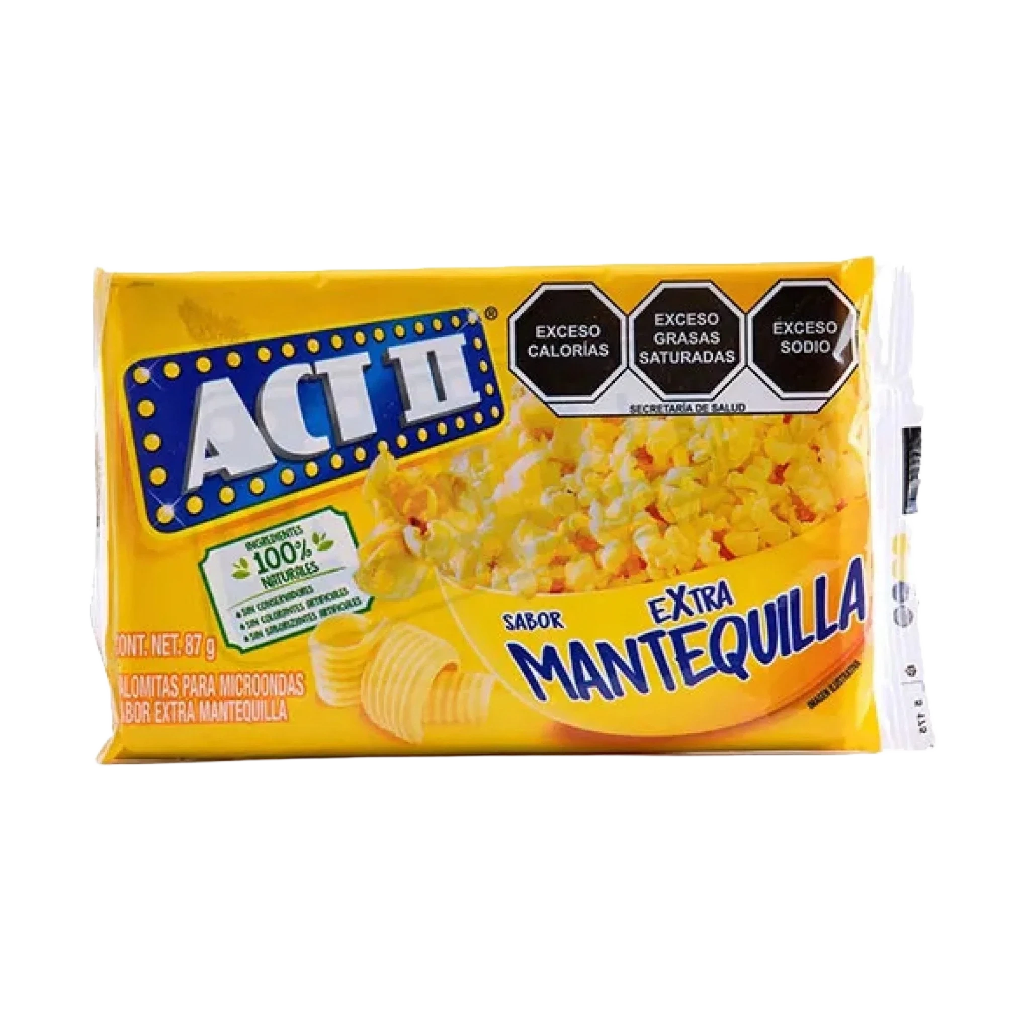 Popcorn ACT II Extra Butter 80 g (Meksikansk)