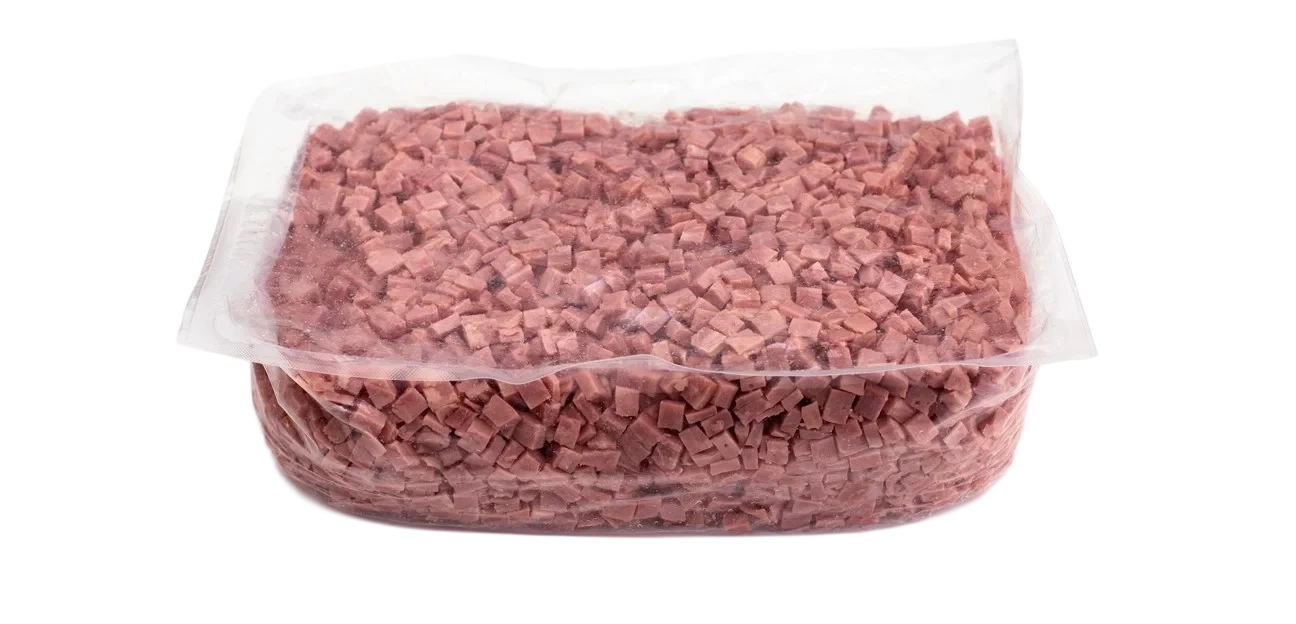Rökt skinka tärnad