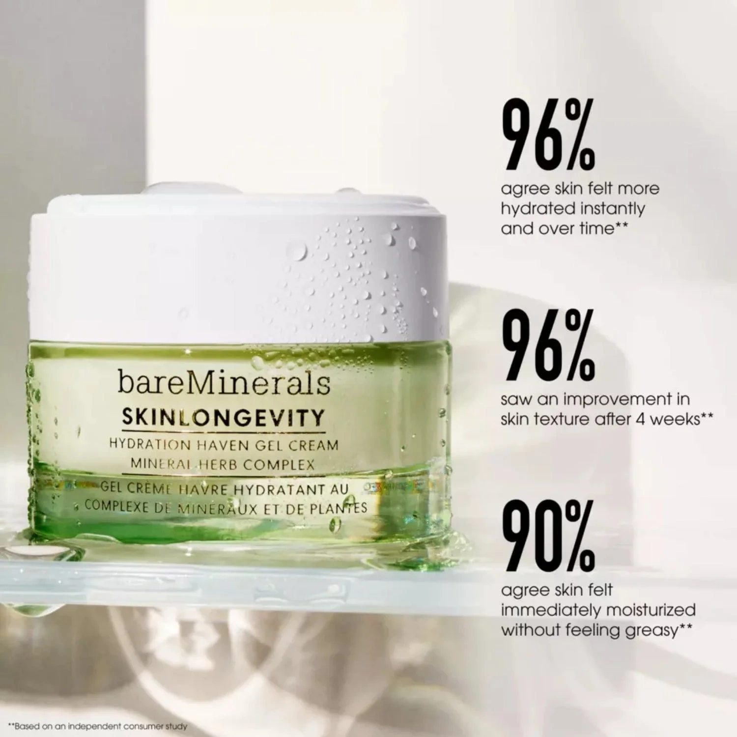 bareMinerals Skinlongevity Hydration Haven Gel Cream
