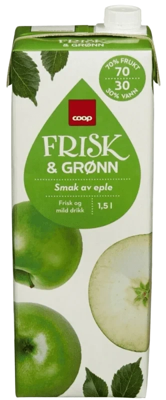 Coop Frisk og Grønn 1,5l