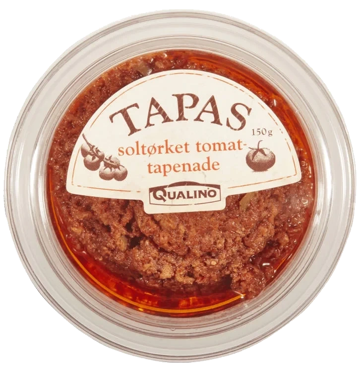 Tapenade Tomat Soltørket 150g Tapas Qualino