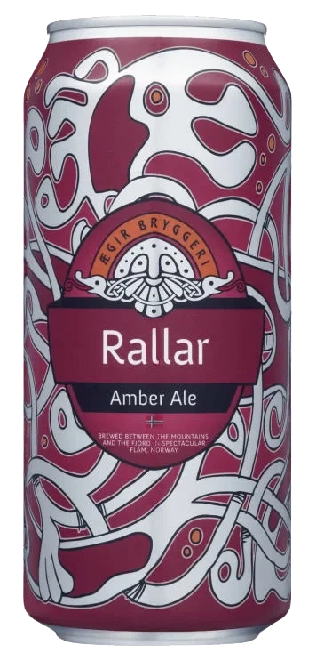 Ægir Rallar Amber Ale 0,44L Bx