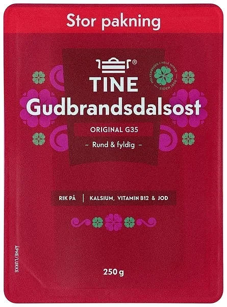 Gudbrandsdalsost skivet  250g