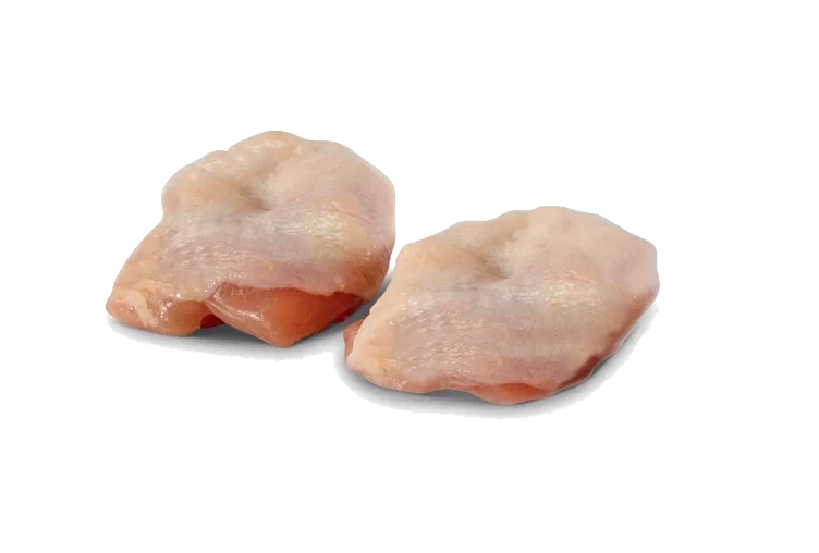 Kylling Overlår med Skinn uten Ben 2.5kg Singelfryst Vestfold Fugl