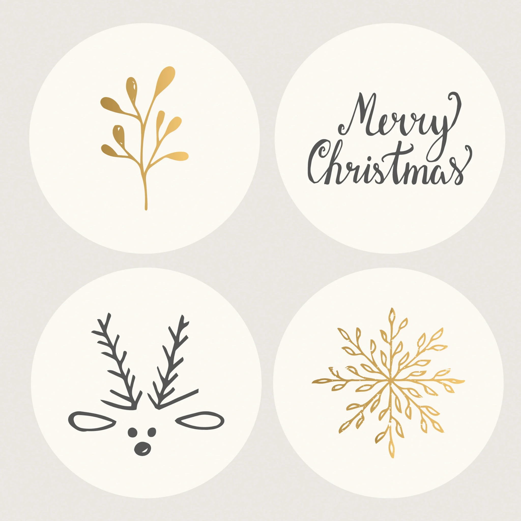 Tissue-Serviette Chic Xmas