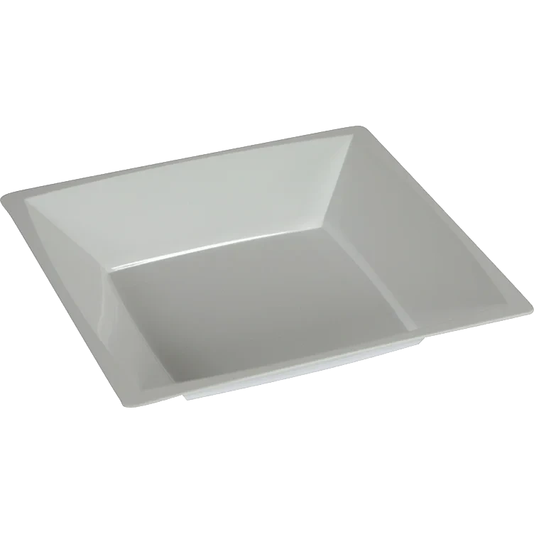Tall.plast dyp 17,2cm milan hvit   12stk