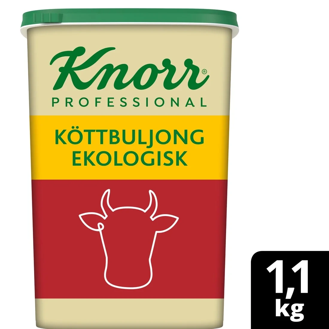 Köttbuljong, Ekologisk, Lågsalt