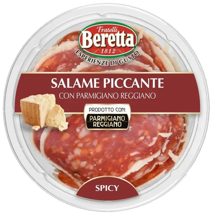 Salami Piccante Con Parmigiano 80g Beretta
