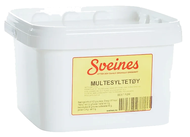 Multesyltetøy           3kg