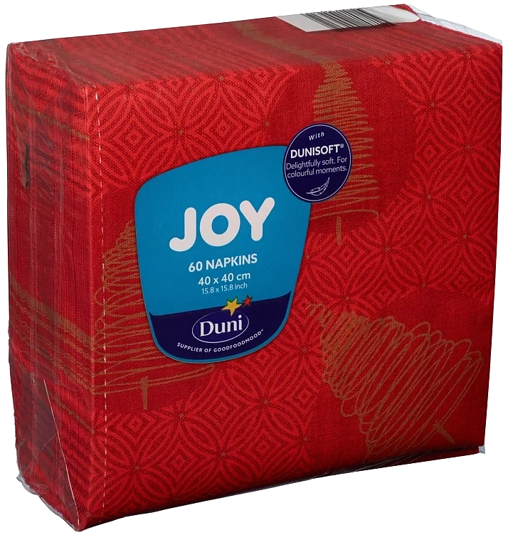 Serviett dunisoft elegant trees 40cm   60stk