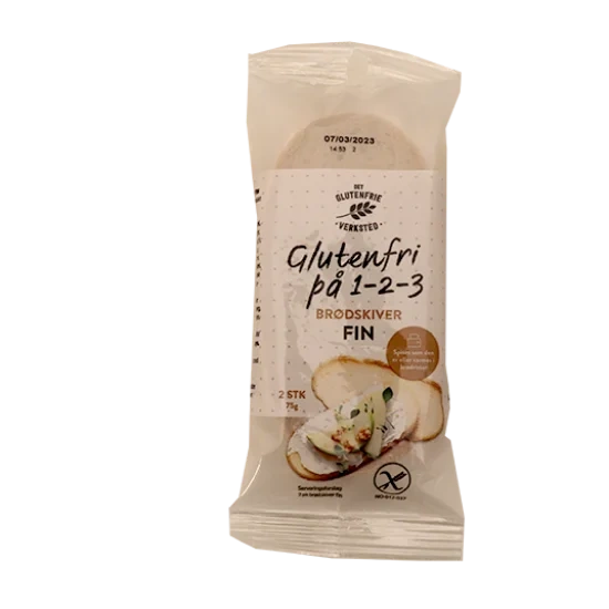 Brødskiver Fin Glutenfri 75g