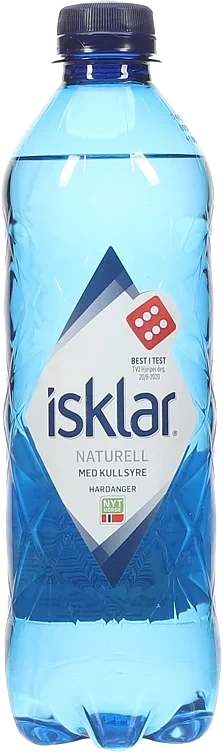 Isklar naturell med kullsyre  24x460ml