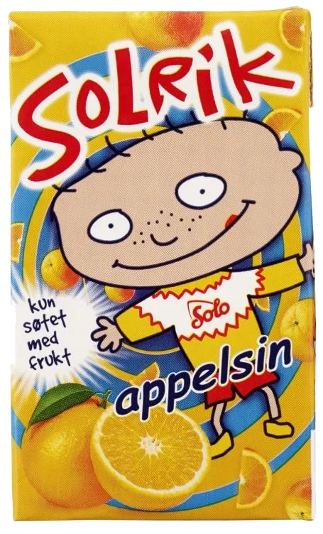 Solrik Appelsin Lettere 0,25l