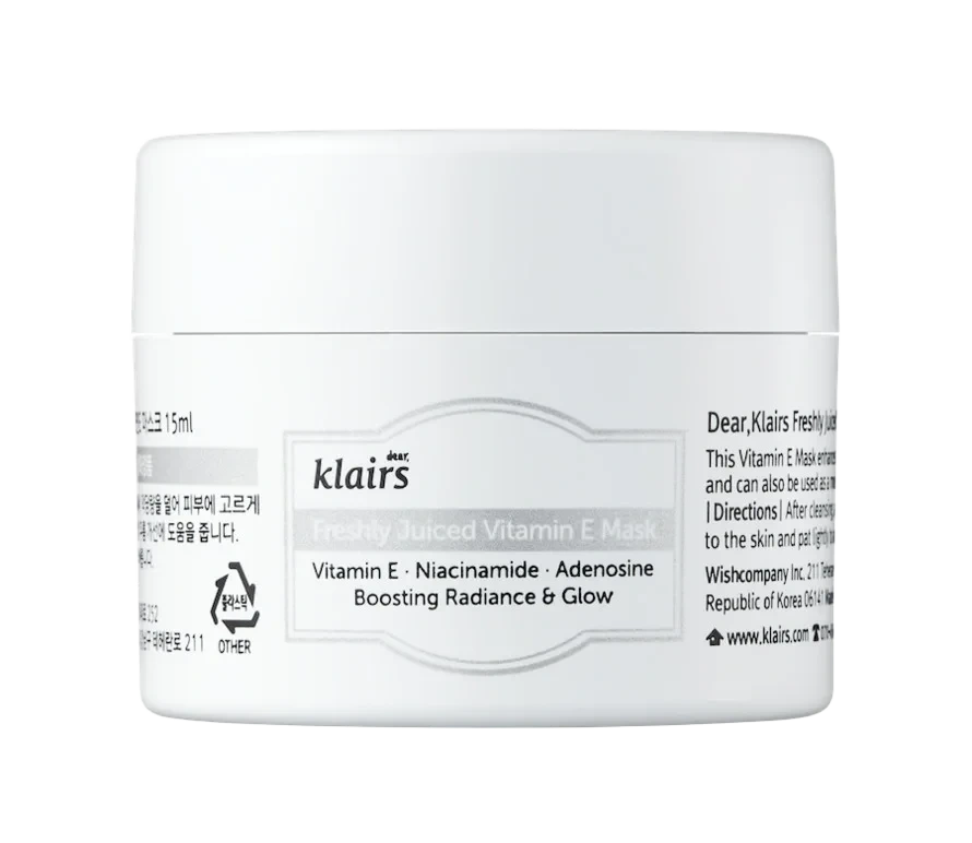 KLAIRS Freshly Juiced Vitamin E Mask 15 ml