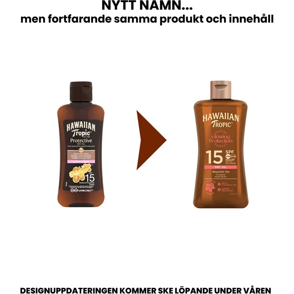 Hawaiian Tropic Glowing Protection