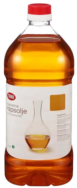 Supreme rapsolje m/smørsmak 2l