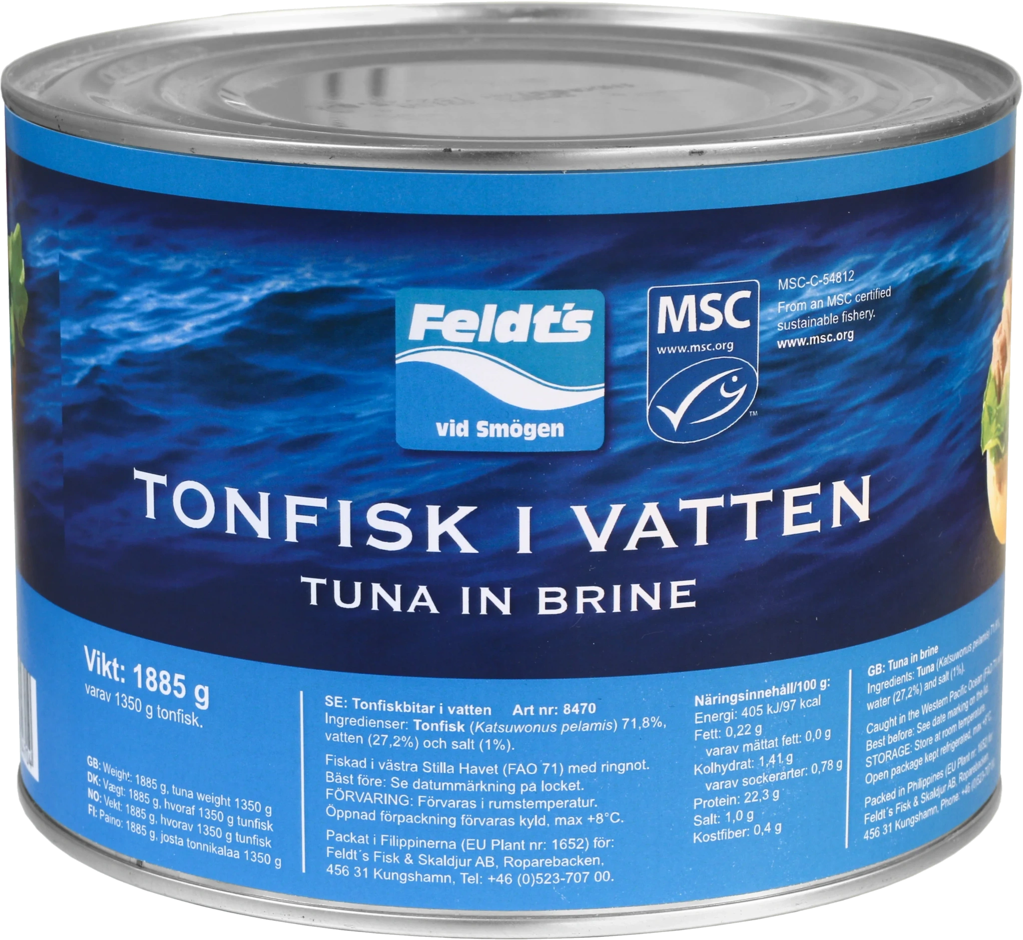Tonfisk i vatten MSC