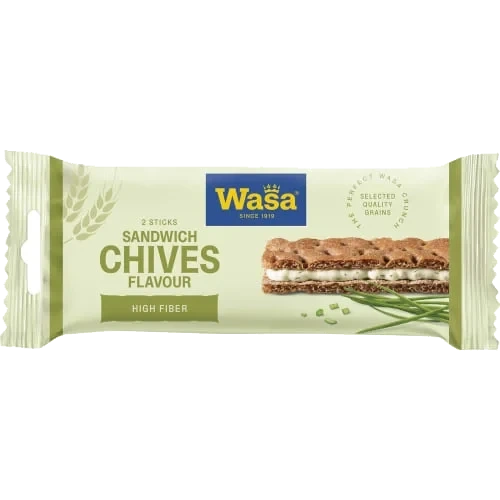 Sandwich Cheese Gressløk 37g Wasa