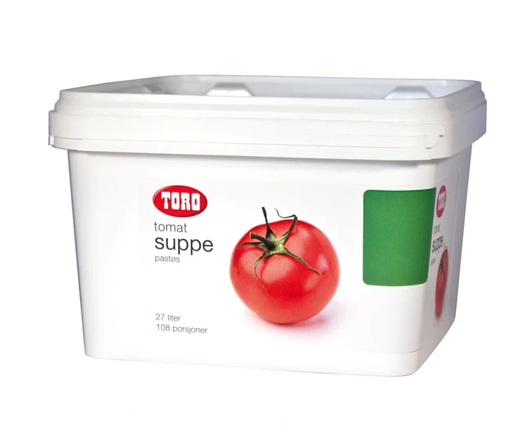 Tomatsuppe pastøs 27l   3kg