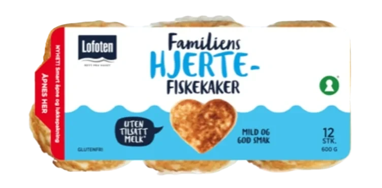 Fiskekaker Familiens 600g Lofoten