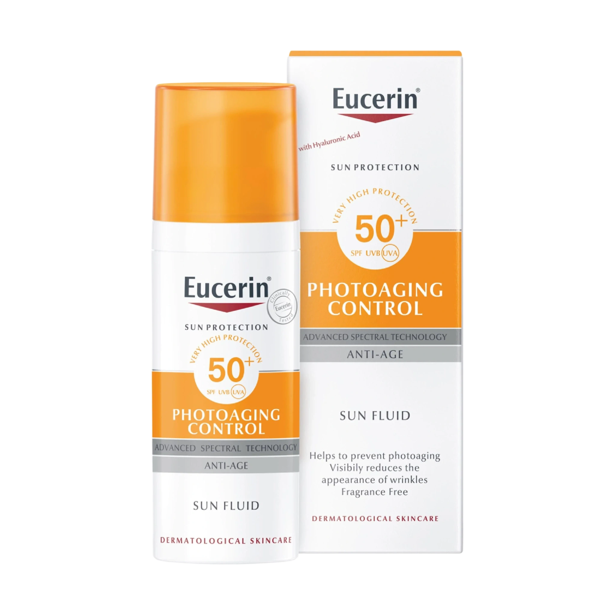 Eucerin Sun Photoaging Control Fluid SPF50+, 50 ml