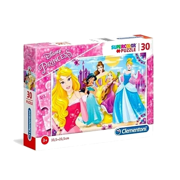 Puslespill 30 brikker - Disney Prinsesser