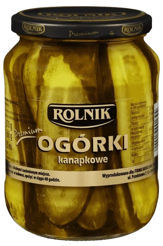 Rolnik Sancwich Agurk 670g