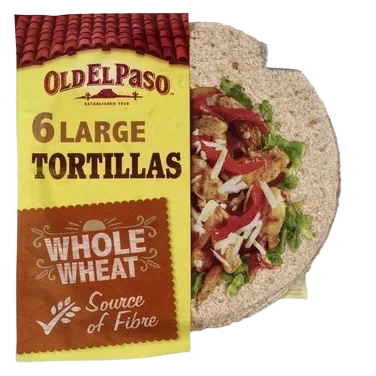 Tortilla Wholew 6 St 10'' 350g Oep