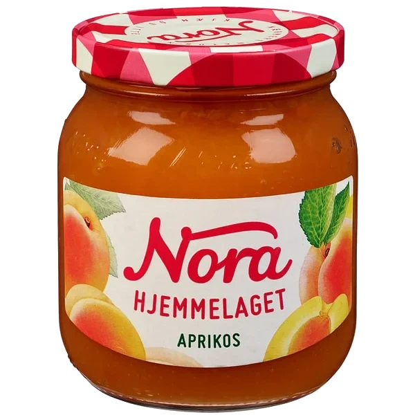 Aprikossyltetøy Hjemmelaget 400g Nora