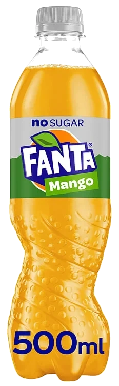 Fanta mango no sugar  24x0,5l