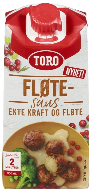Toro Fløtesaus Kjølt 8x300ml