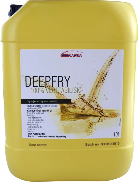 Kanda Frityrolje Deepfry 10l Kanne