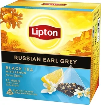 Svart Pyramidte Russian Earl Grey