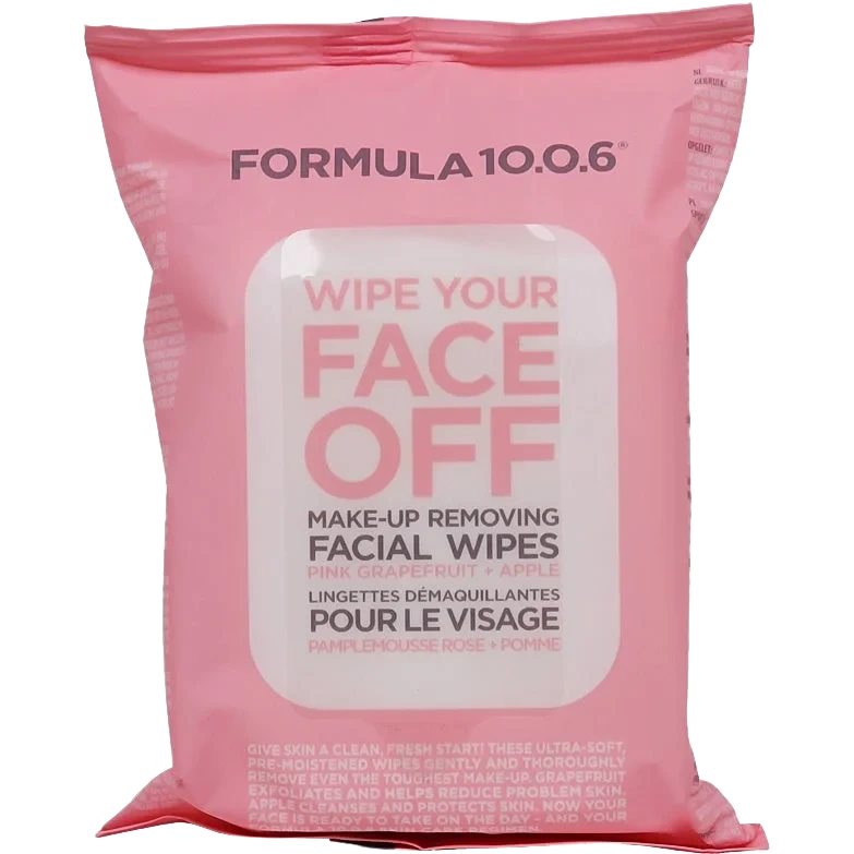 Formula 10.0.6 Wipe Your Face Off Ansiktsservietter