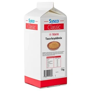 Sysco Classic Taco Kryddmix