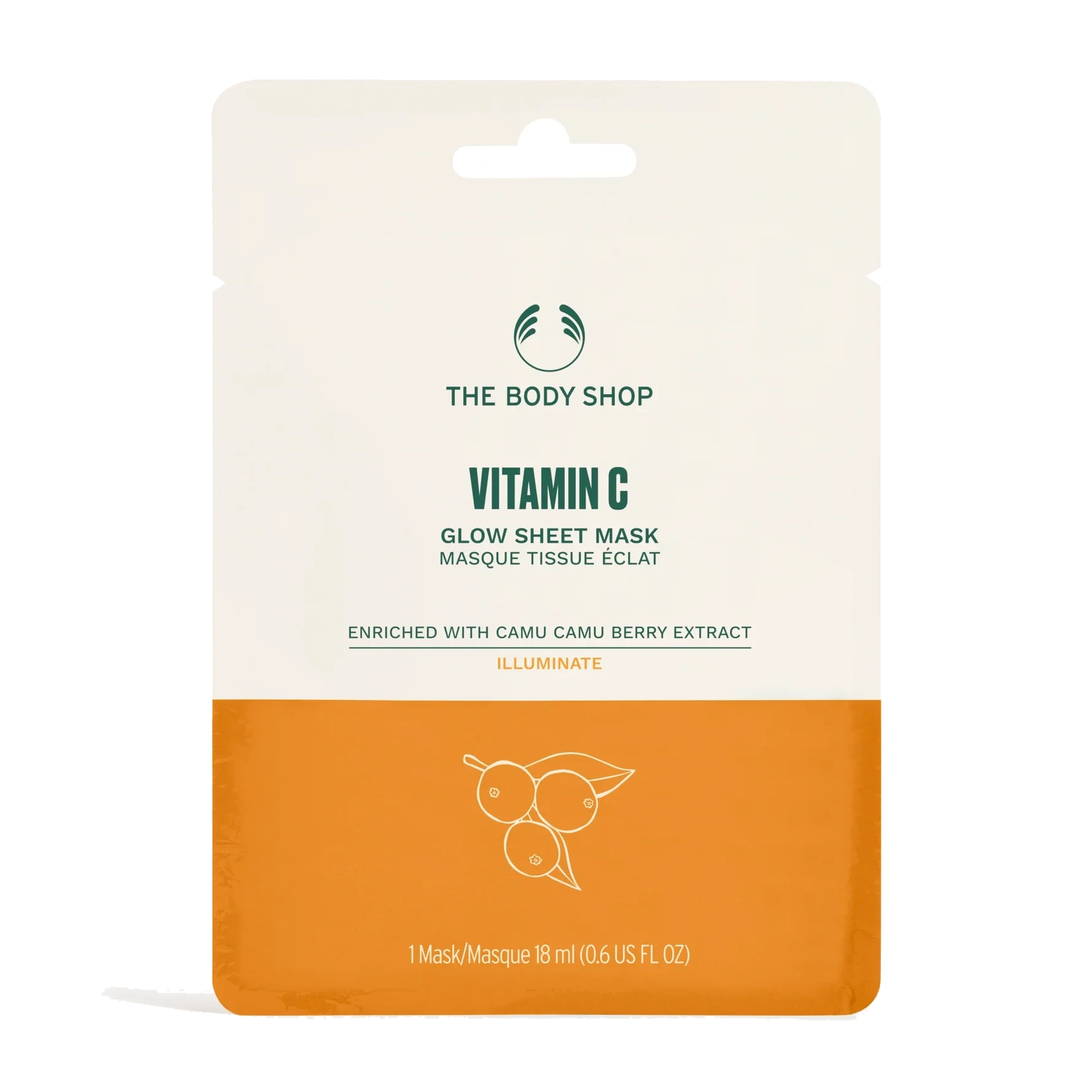 THE BODY SHOP Vitamin C Glow Sheet Mask 18 ml