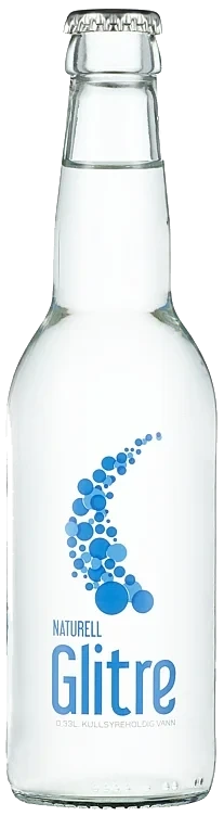 Aass Glitre Naturell 0.33l Fl