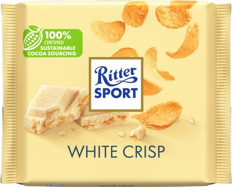 White Crisp 100g Ritter Sport