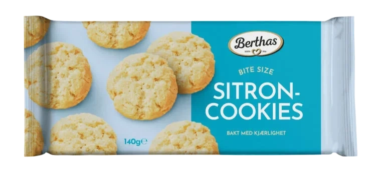 Cookies Sitron 140g Berthas