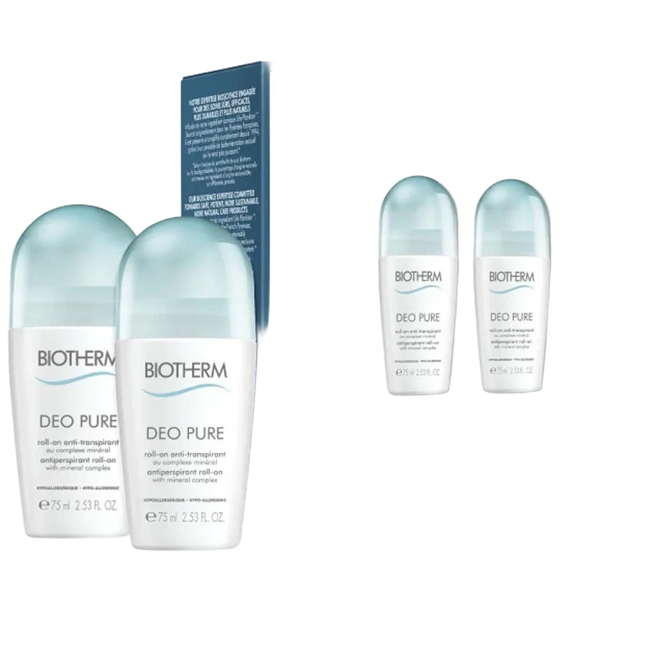 Biotherm Deo Pure Roll on Value Set