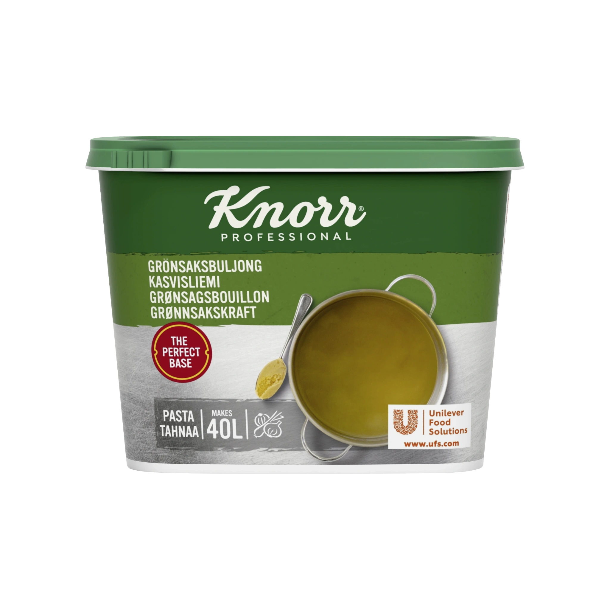 Grönsaksbuljong, pasta