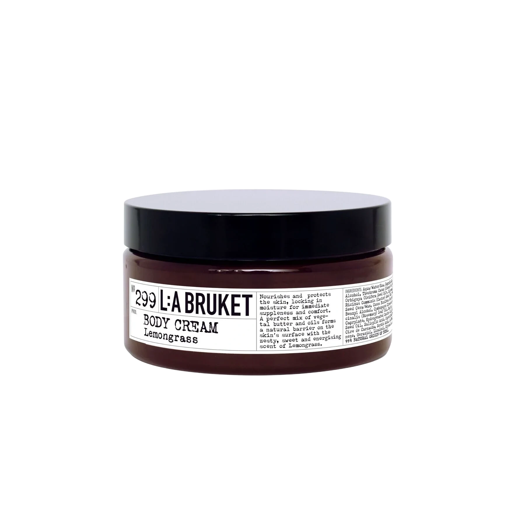 L:A BRUKET 298 Body Cream Lemongrass 350 g