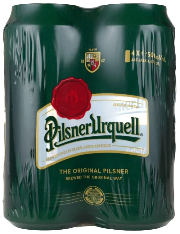 Pilsner Urquell 0,5lx4 boks