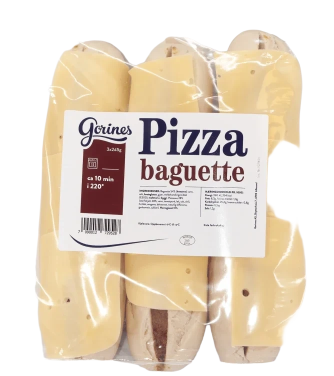 Pizzabaguett 3pk 3pk Gorines